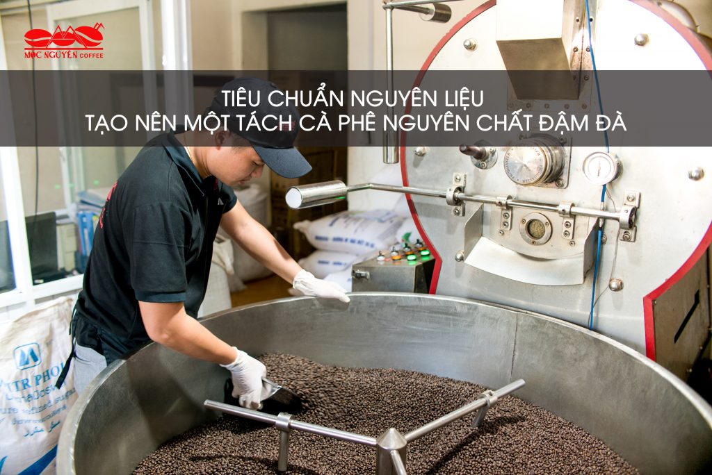Nguyên liệu tạo nên ly cafe rang xay tại Đà Nẵng