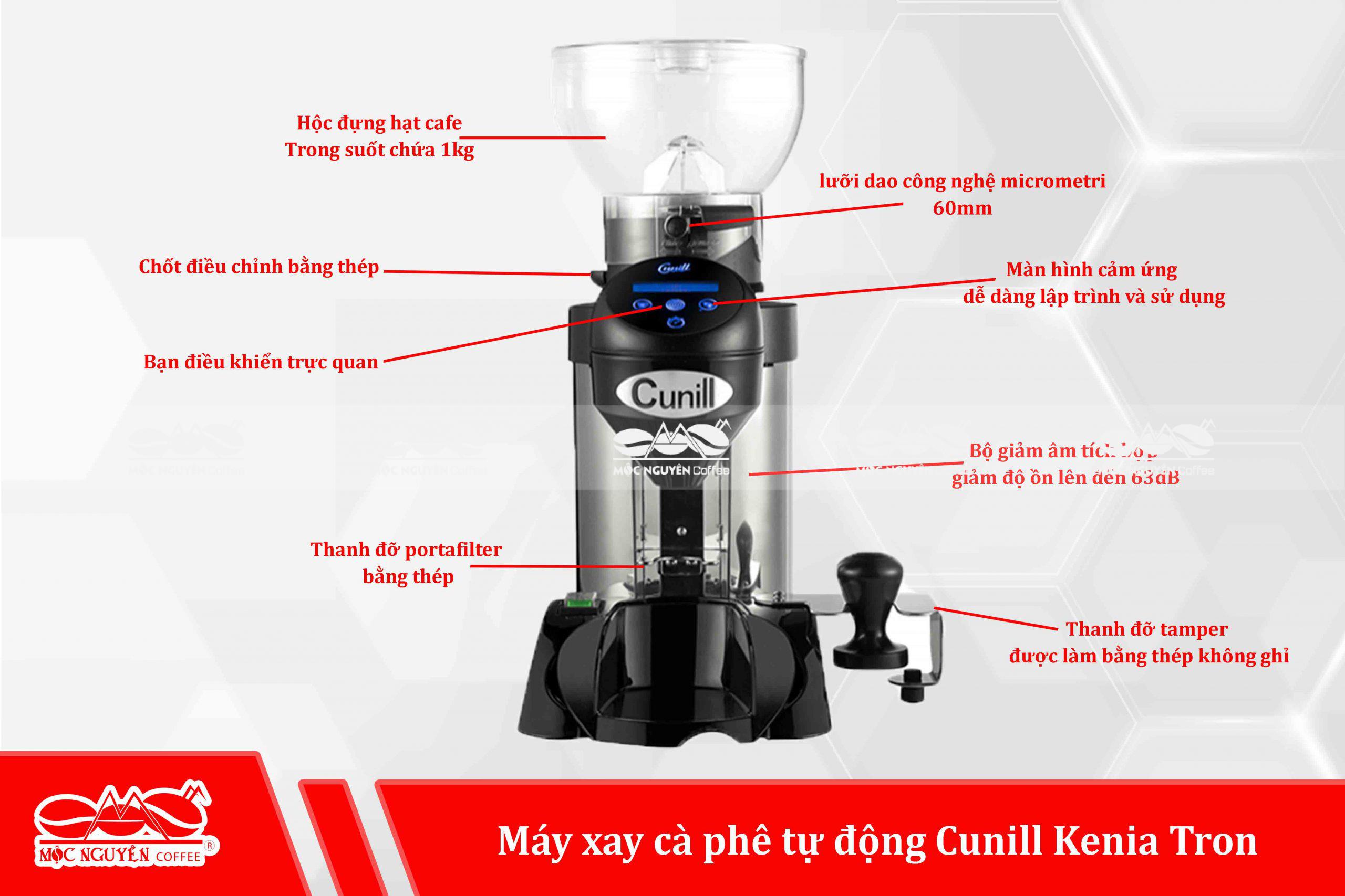 Máy xay cà phê Cunill KENIA - TRON – NEW 98%