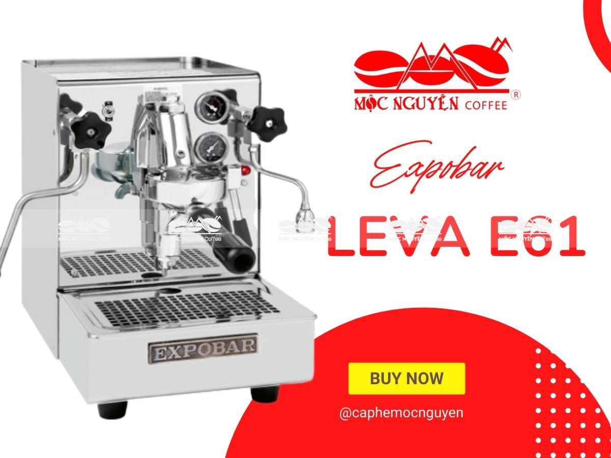 Expobar Leva E1 với công nghệ chiết xuất cho ra ly cà phê vô cùng tuyệt hảo