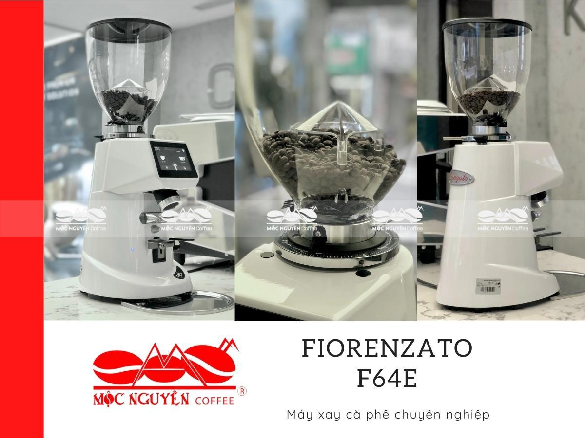 Fiorenzato F64E sở hữu màng hình LCD cảm ứng vô cùng sang trọng.