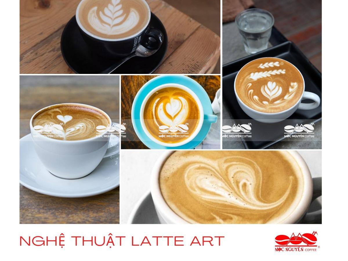 Latte Art là một nghệ thuật tạo hình phong cách trên bề mặt ly cà phê