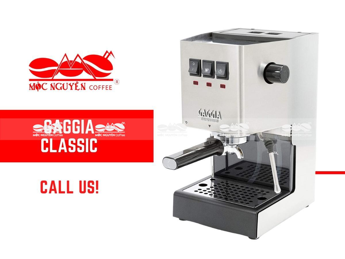 Gaggia Classic Pro luôn mang đến sự tiện lợi cho người sử dụng.