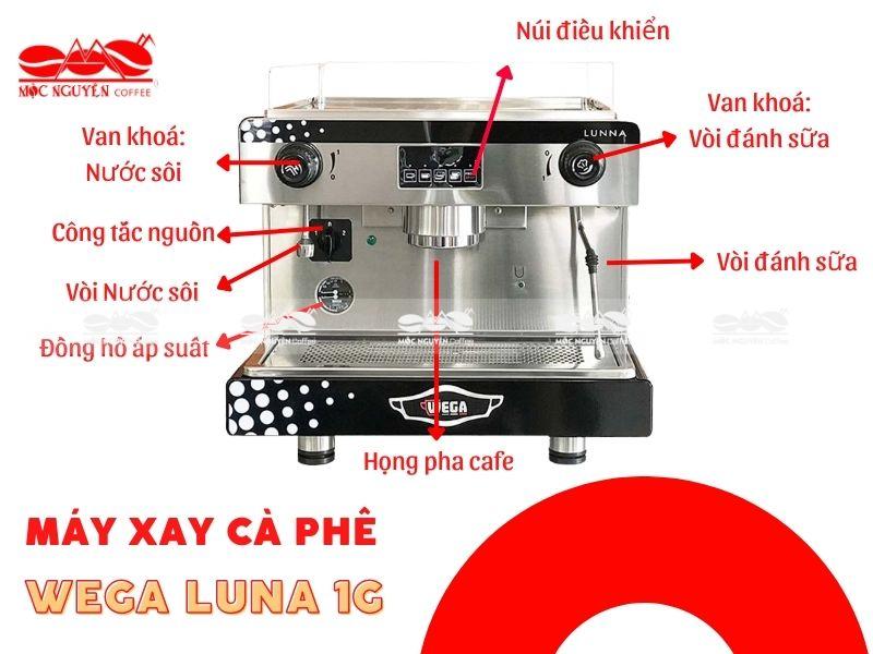 Thông số máy pha Wega Luna 1G