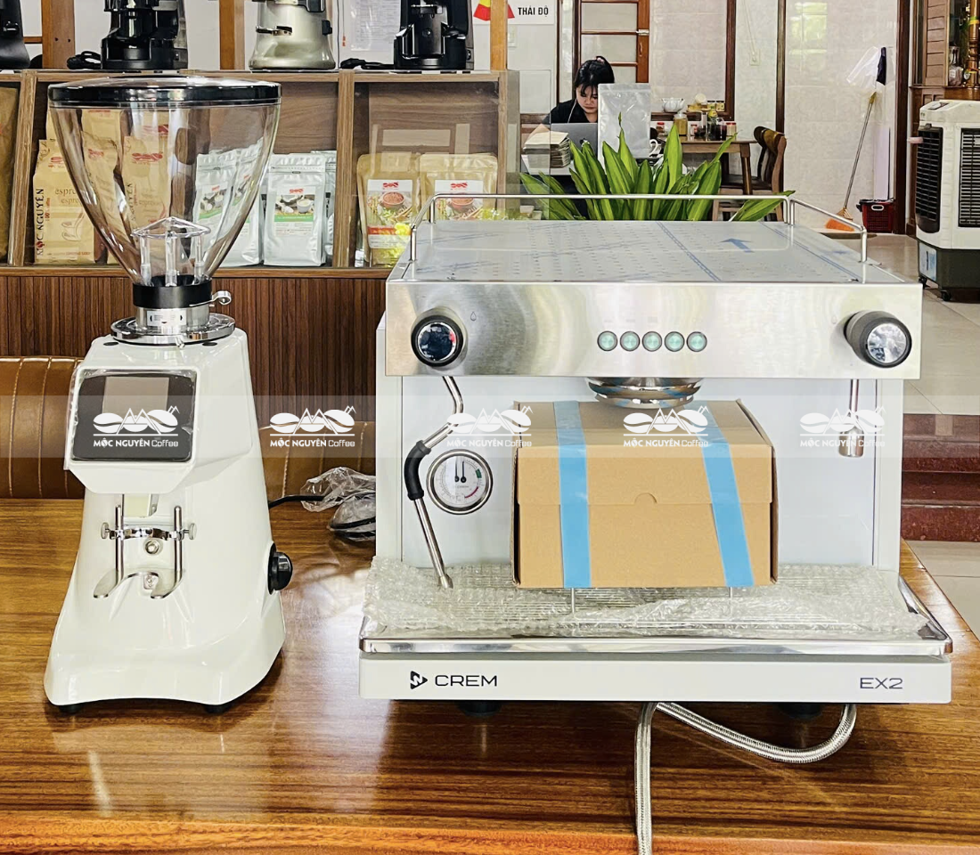 Máy pha cà phê Crem EX2 1 Group Mộc Nguyên Coffee